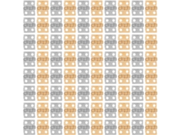 Dobradiças De Cobre Para Caixas Bijuteria, 100 Peças, Design Com 4 Furos Para Projetos Diy