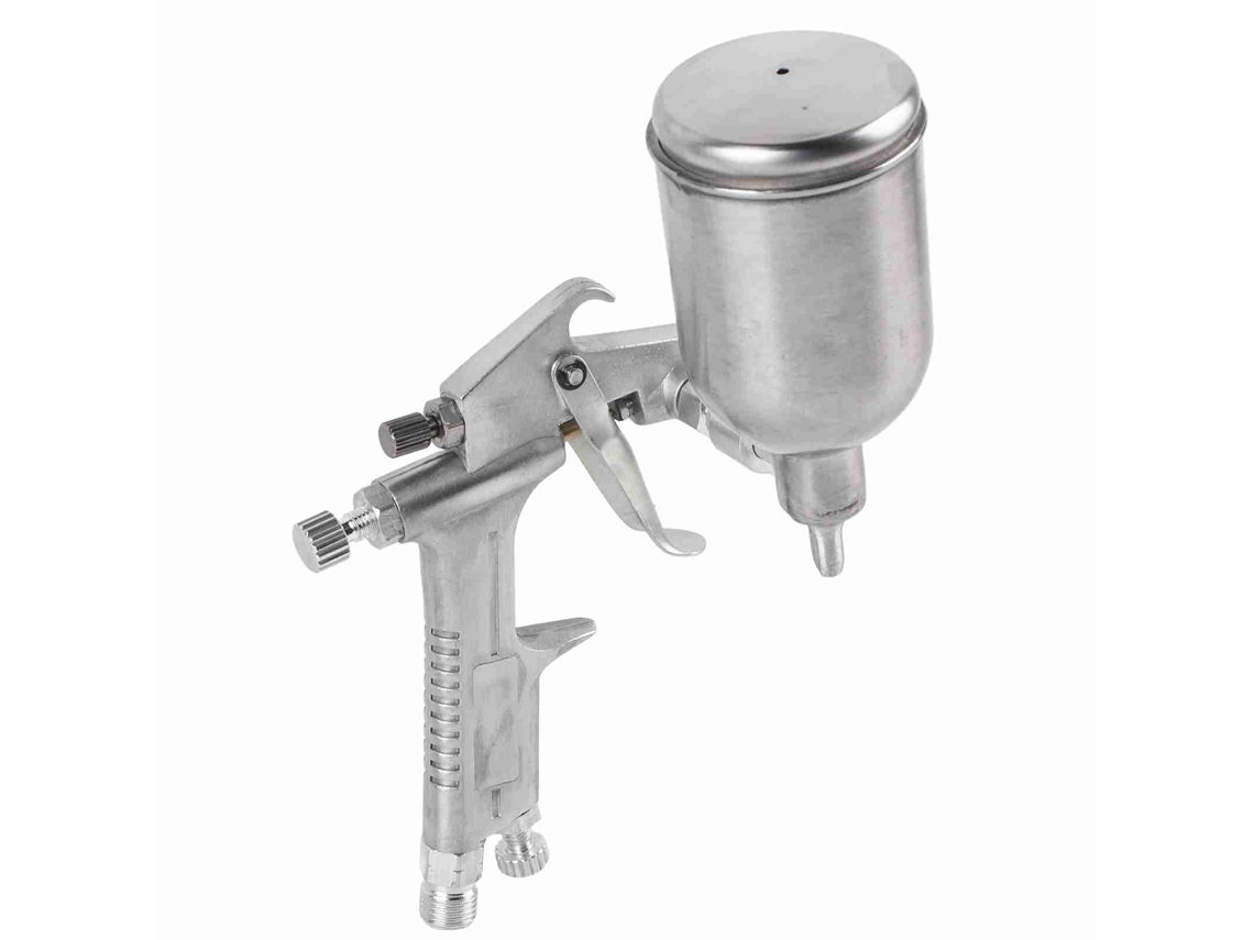 Laxiscreed Pistola De Ar A Jacto Com Bico De 0,5mm E Depósito De 125ml Para Pintura Precisa