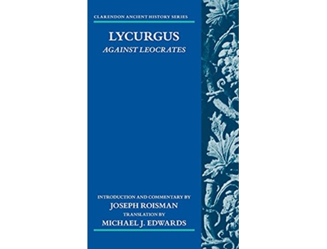 Livro Lycurgus Against Leocrates de Joseph Roisman (Inglês - Capa Dura)