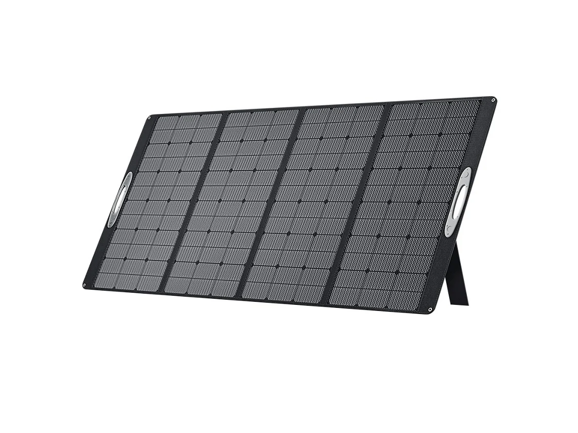 Painel Solar Portátil Dobrável OUKITEL Pv400 (com Suporte-  23% Taxa de Conversão de Energia - IP65 à Prova d'Água - 400 W) 
