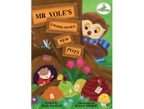 Livro Mr Voles Upside Down New Pots Learn About The Woodland Animals And A Fantastic Remembering Technique Too! De Trudy Davidson (inglês)