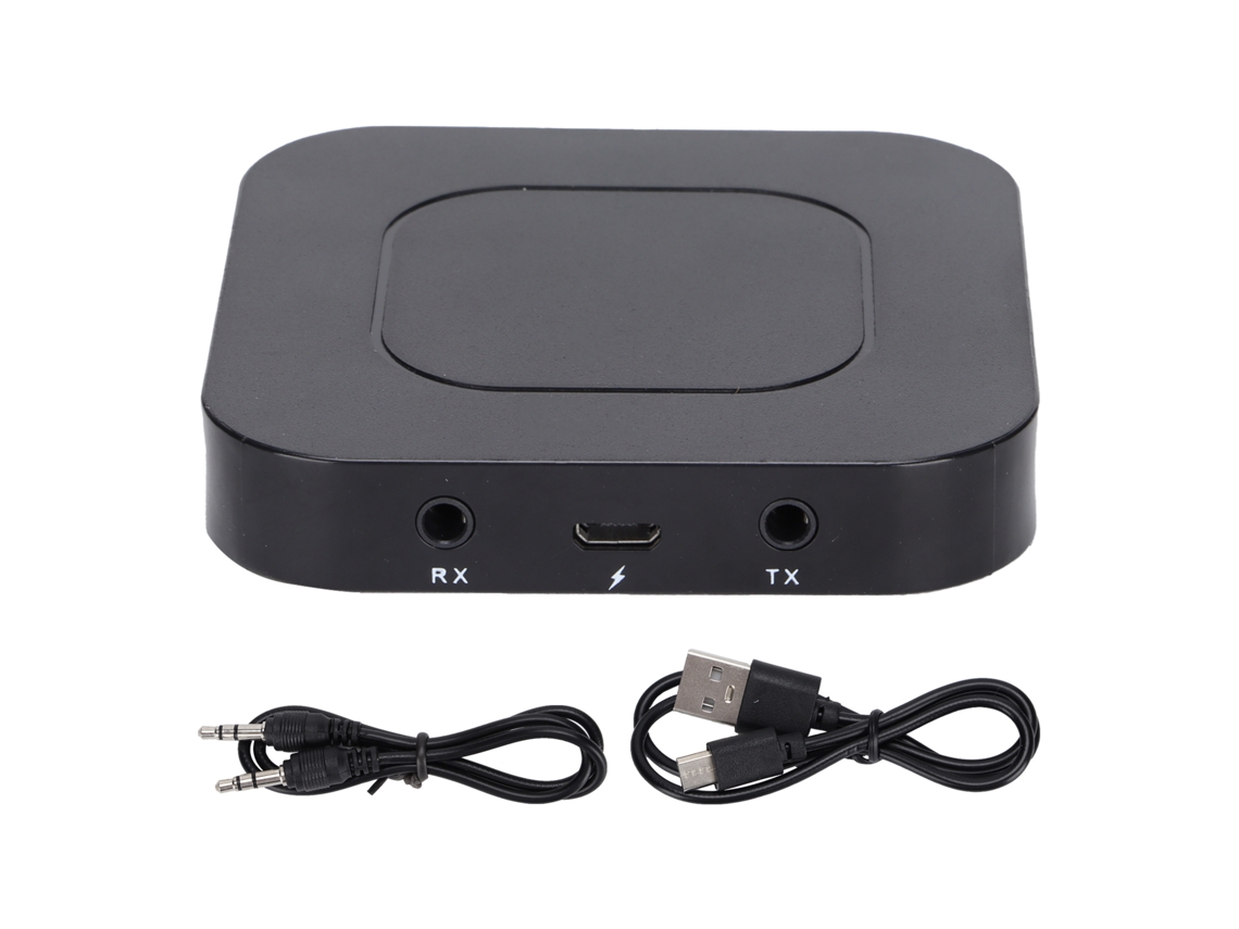 Transmissor e receptor Bluetooth 13 com cabos de áudio e USB CHABERLU