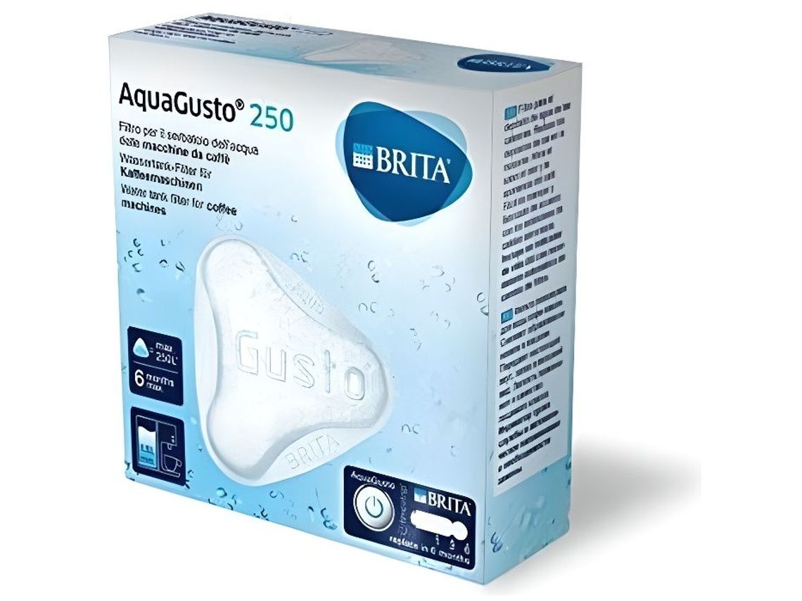 Filtro de tanque de água Aqua Gusto de 250 litros para máquinas de café Brita
