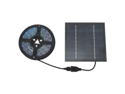 Luzes Led Solares Para Cultivo De Plantas 5m, Faixas De Luz Para Cultivo De Plantas Internas Com Painel Solar Ymhc Olysi Shop