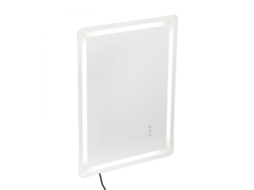 Espelho Led Para Casa De Banho 60x80 Cm Com Luz Regulável, Anti Embaçante E 3 Cores Tekmaquinas
