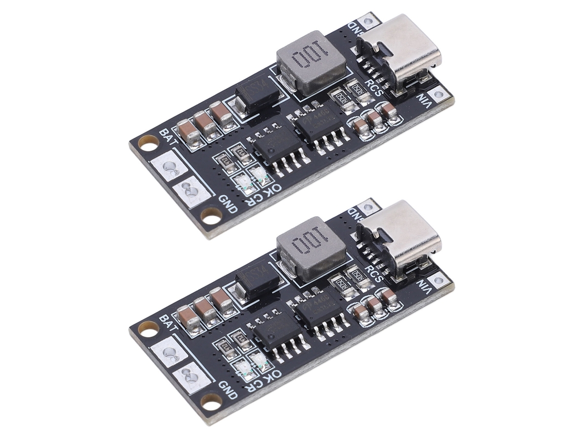 Carregador De Bateria Laxiscreed 2s Type-c Para 8.4v Resistente Ao Desgaste