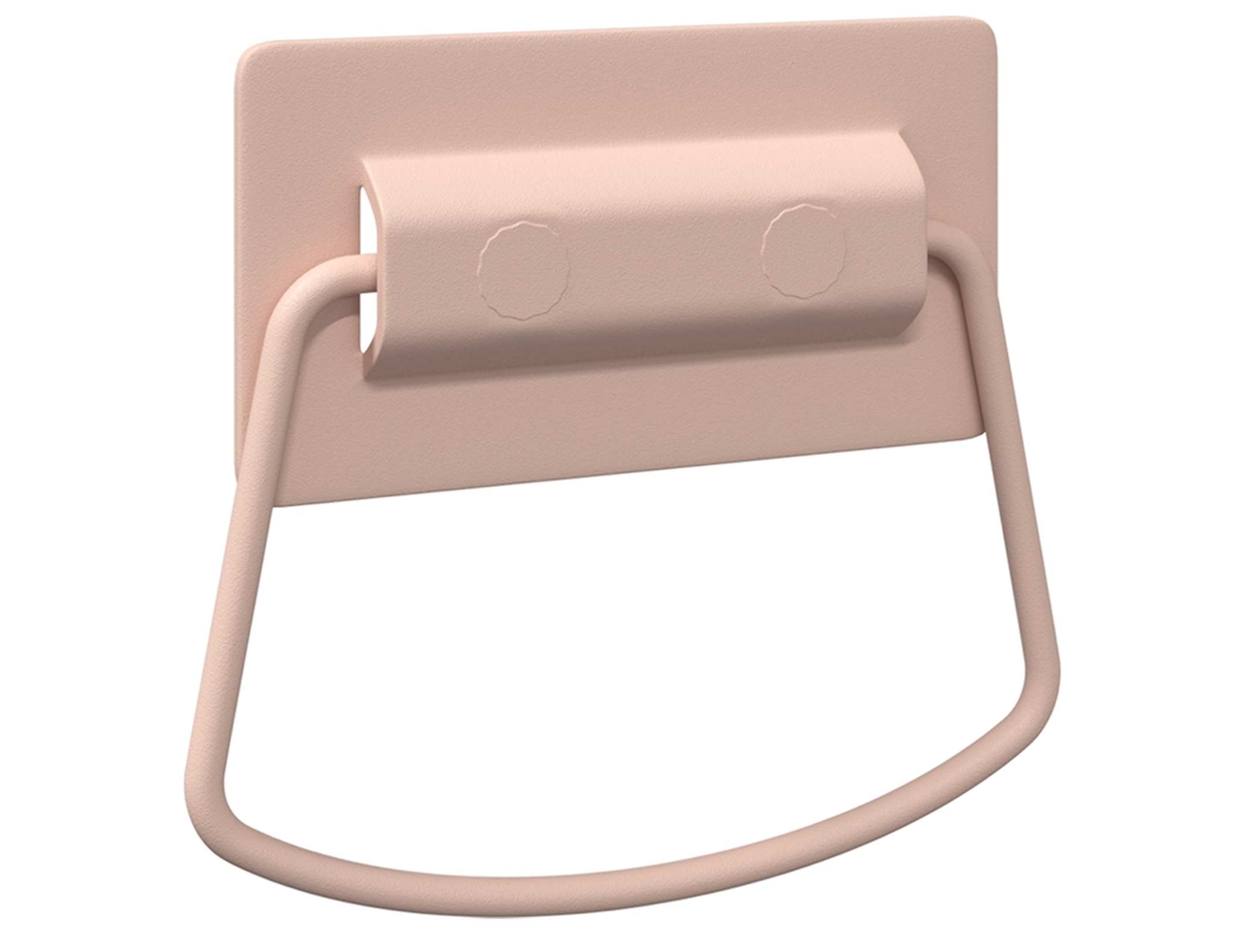 Conjunto 1 Maçaneta De Armário Vidaxl Rosa Metal (85 X 45 Mm)