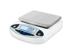 Balança De Precisão Digital 5000g X 0,01g Com Lcd, Tara, Conversão De Unidades E Plataforma Inox Tekmaquinas