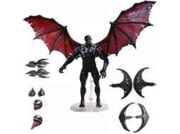 Boneco de Ação Venom 8 Polegadas Boneco Venom Brinquedo Colecionável Anime