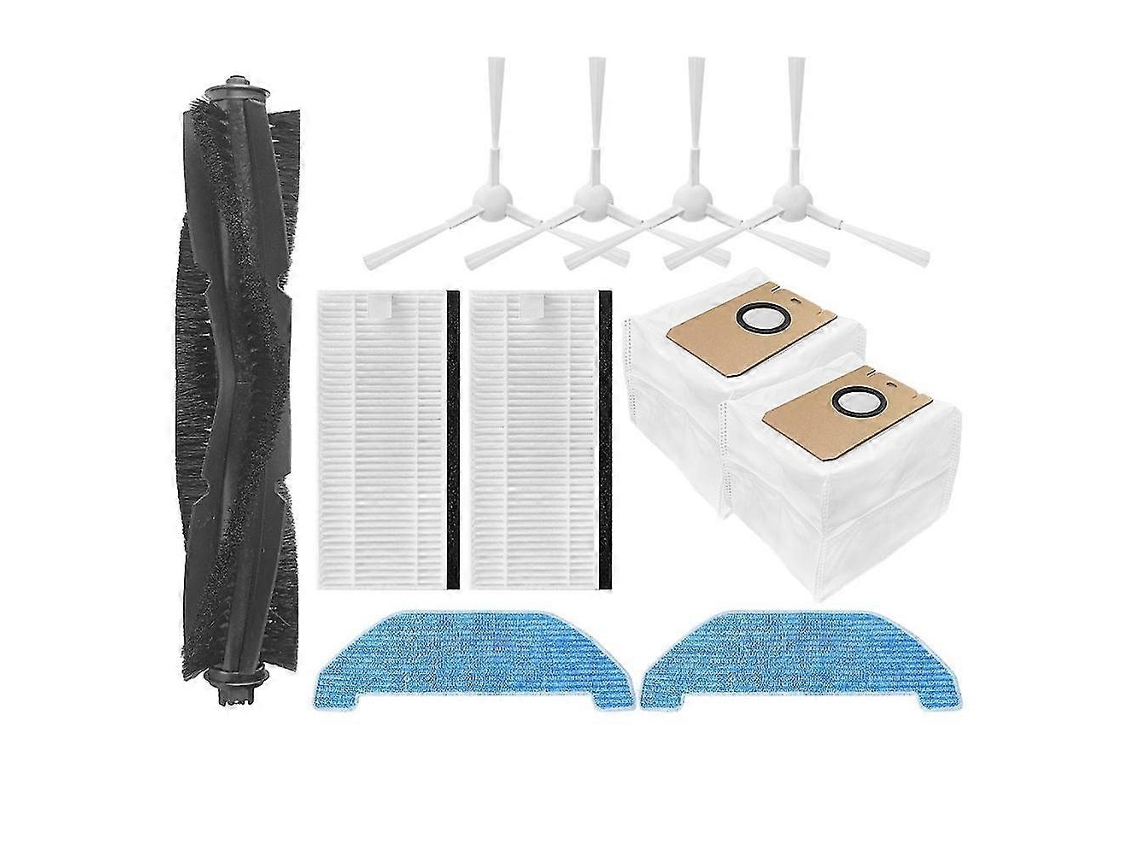 Replacement Roller Brush Side Brush Hepa Filter Dust Bag Mop Cloth For Q11 Robot Vacuum Cleaner Acc