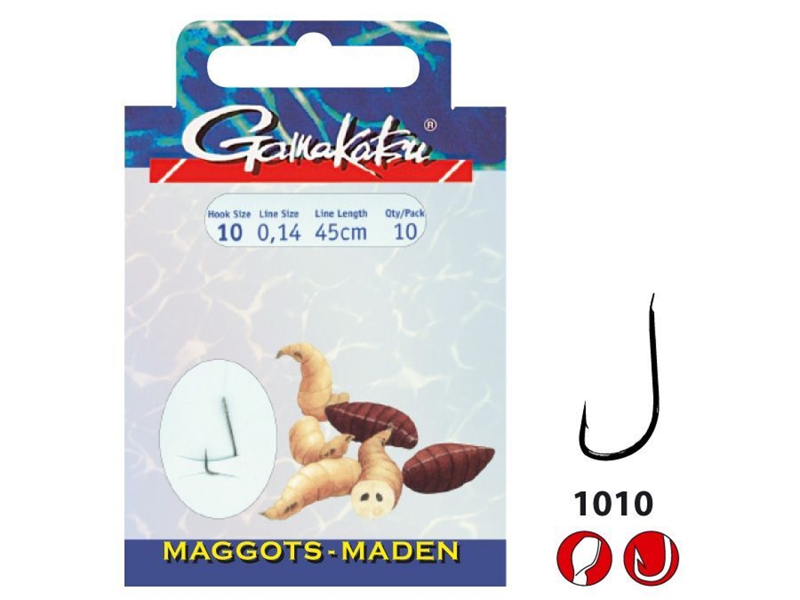 Gancho GAMAKATSU Maggots Ls-1010 10