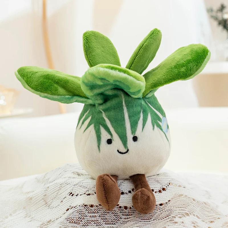 (repolho, Aproximadamente 15-20 Cm) Brinquedo De Pelúcia Em Formato De Vegetal De Desenho Animado.