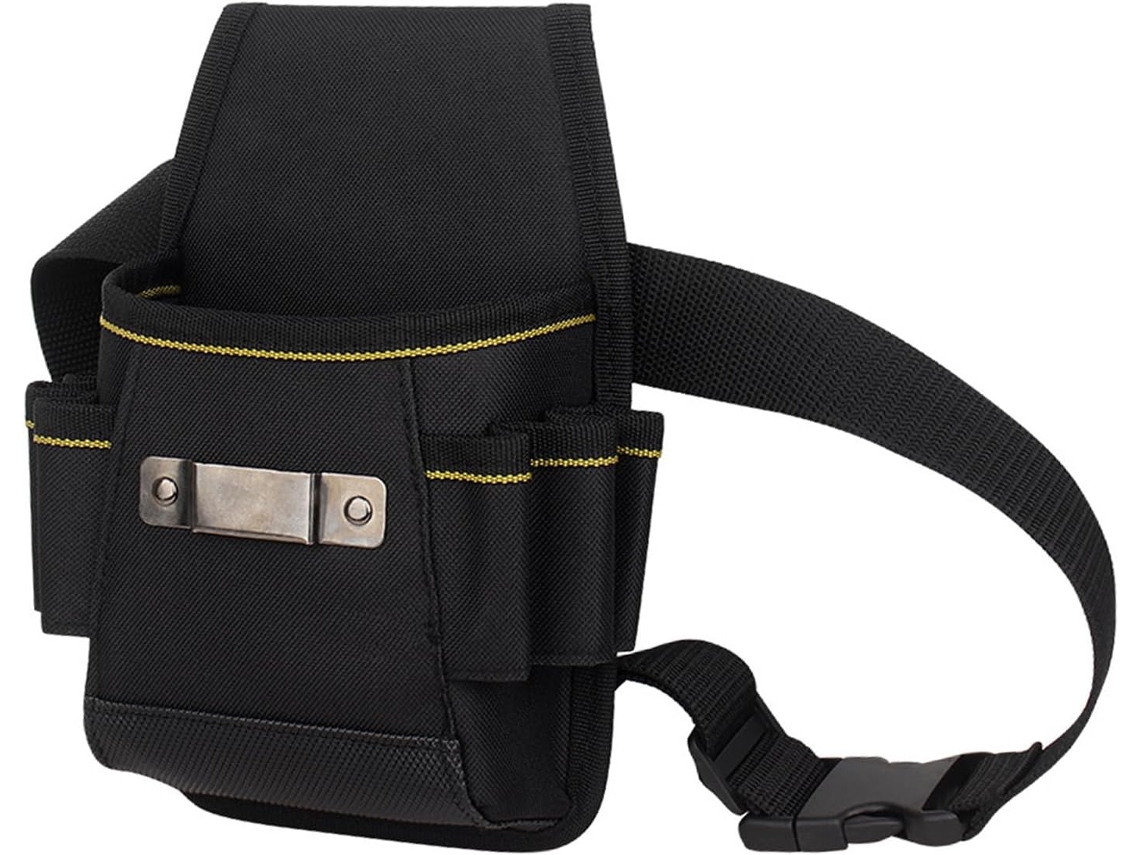 Bolsa de ferramentas para eletricista, kit de ferramentas portátil durável e multifuncional para reparos elétricos.