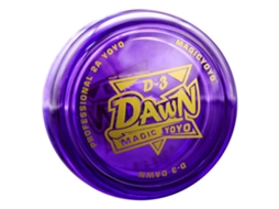 Yoyo cristal mágico para crianças e adultos não responsivo com rolamento 8 ball KK brinquedo infantil | S/MARCA