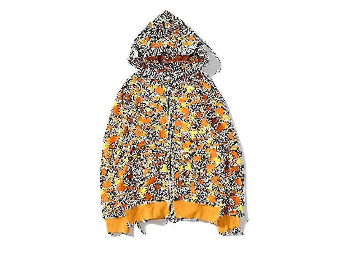 2026 sudadera com Capuz Camuflagem para Homens e Crianças Jaqueta com Fecho Solto Poliéster Estilo Casual