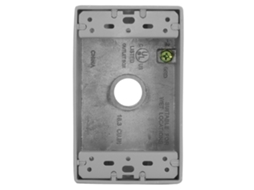 Caixa De Tomada Industrial Para Exterior Nema 10‑50r 14‑50r Us De Uma Bacia