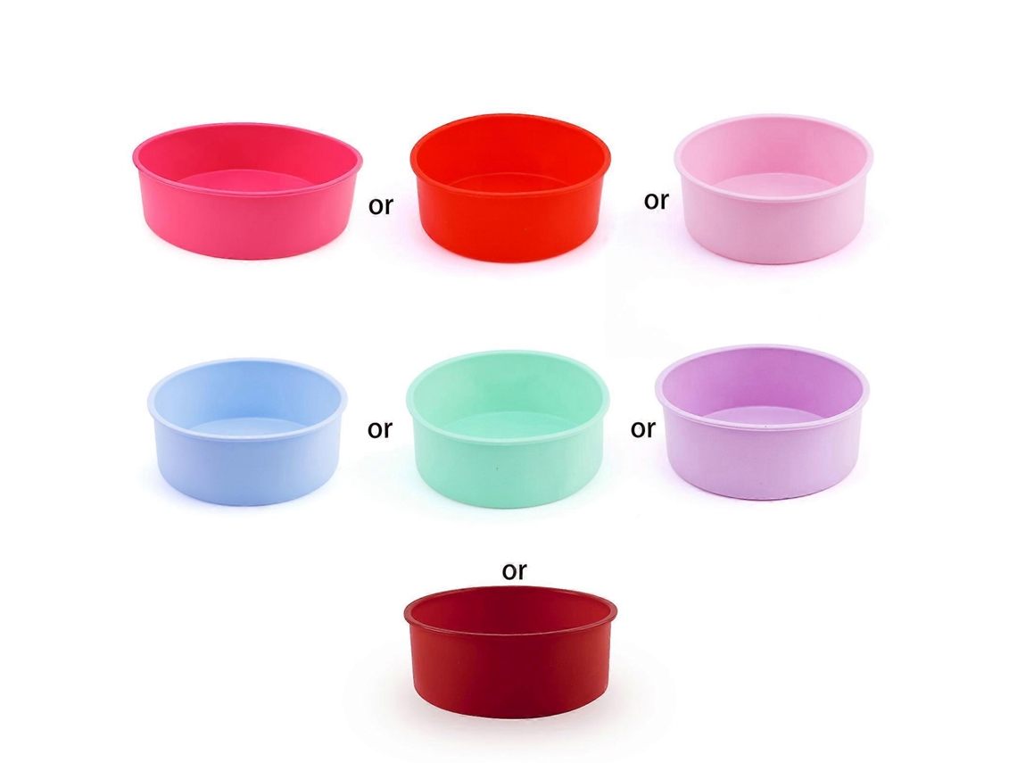 Forma Redonda De Silicone Para Muffins, Livre De Bpa, Ideal Para Artesanato E Confeitaria. Fácil De Usar, Perfeita Para Crianças. 25 Cm (10 Polegadas)