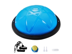 VEVOR 23 Polegadas Meio Exercício Bola Trainer Yoga Equilíbrio Estabilidade Bola Resistência Banda