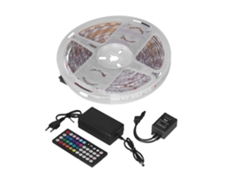 Fitas De Luz 5m Modo Música Fitas De Led À Prova D'água Para Decoração De Quarto Indoor E Outdoor