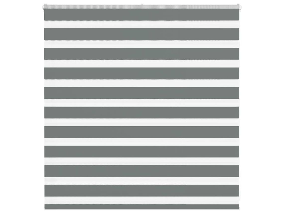 Zebra Blind, Zebra Blinds Vidaxl Cinzeto Poliéster (140 X 100 Cm)