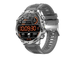 Smartwatch Ak75 Lanterna Bluetooth Chamadas Bateria de Longa Duração para Uso Externo Bestvite (roxa)