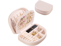 Caixa Organizadora De Cosméticos (preta), Caixa Organizadora De Joias Femininas, Caixa Organizadora De Joias Portátil