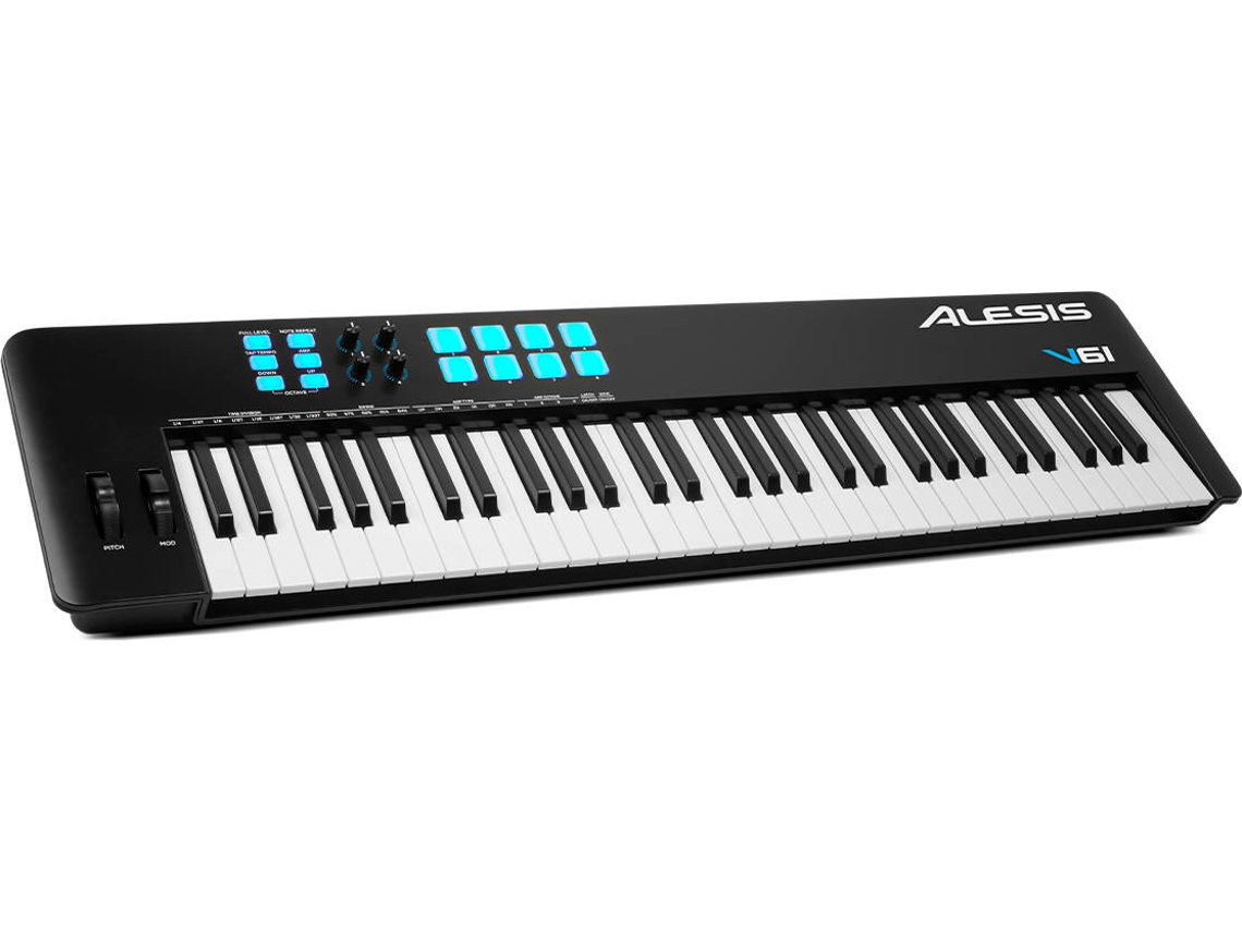 Teclado Controlador ALESIS V61 MKII (61 Teclas)