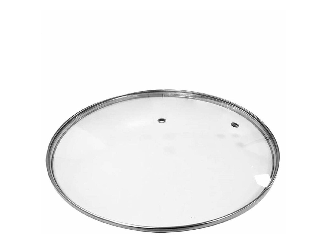 Tampa para Frigideiras EDM 76688 Recarga Panela Cristal Transparente (28 cm)