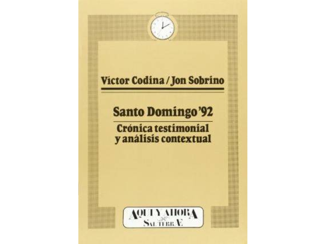Livro Santo Domingo 92 de Codina e Victor (Espanhol)