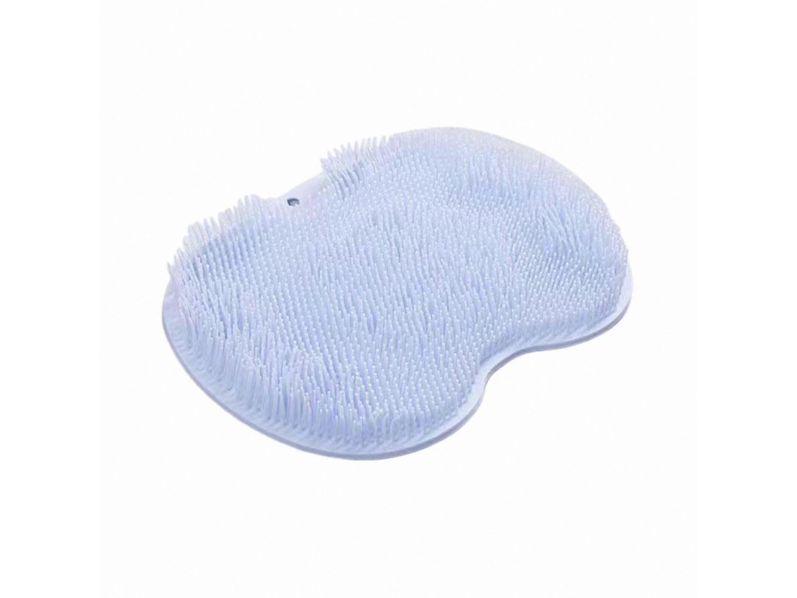 Tapete De Silicone Para Banho Com Massageador E Lavador Costas Limpeza Dos Pés.