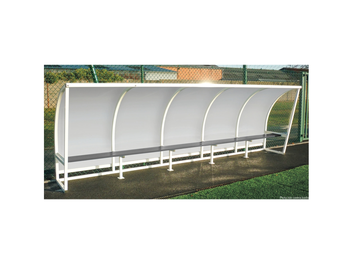 Linha Lateral de Aço Galvanizado Altura 2M 1,5M SPORTI FRANCE