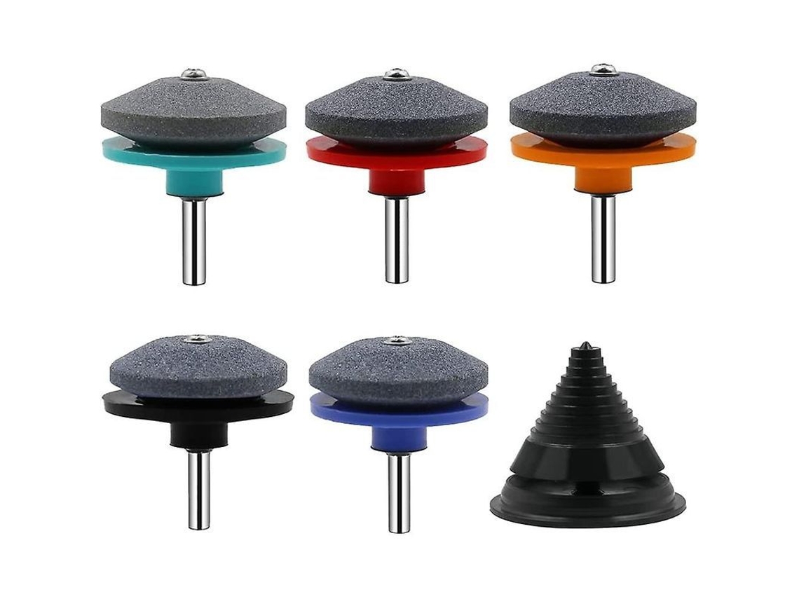 Afiliador De Cortacésped 5 Piezas Con Equilibrador De Hoja Accesorios Para Taladro 2025
