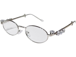 Óculos de Sol Decorativos com Strass Estilo Hip Hop SFUSHOS