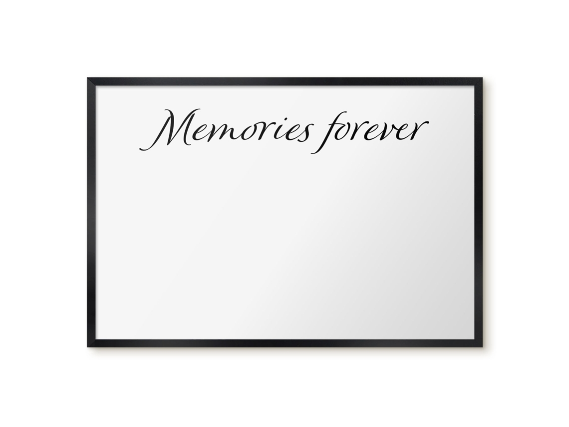 Magnetic Board Memories Forever For The Living Room Espelharte (60x40 Cm)