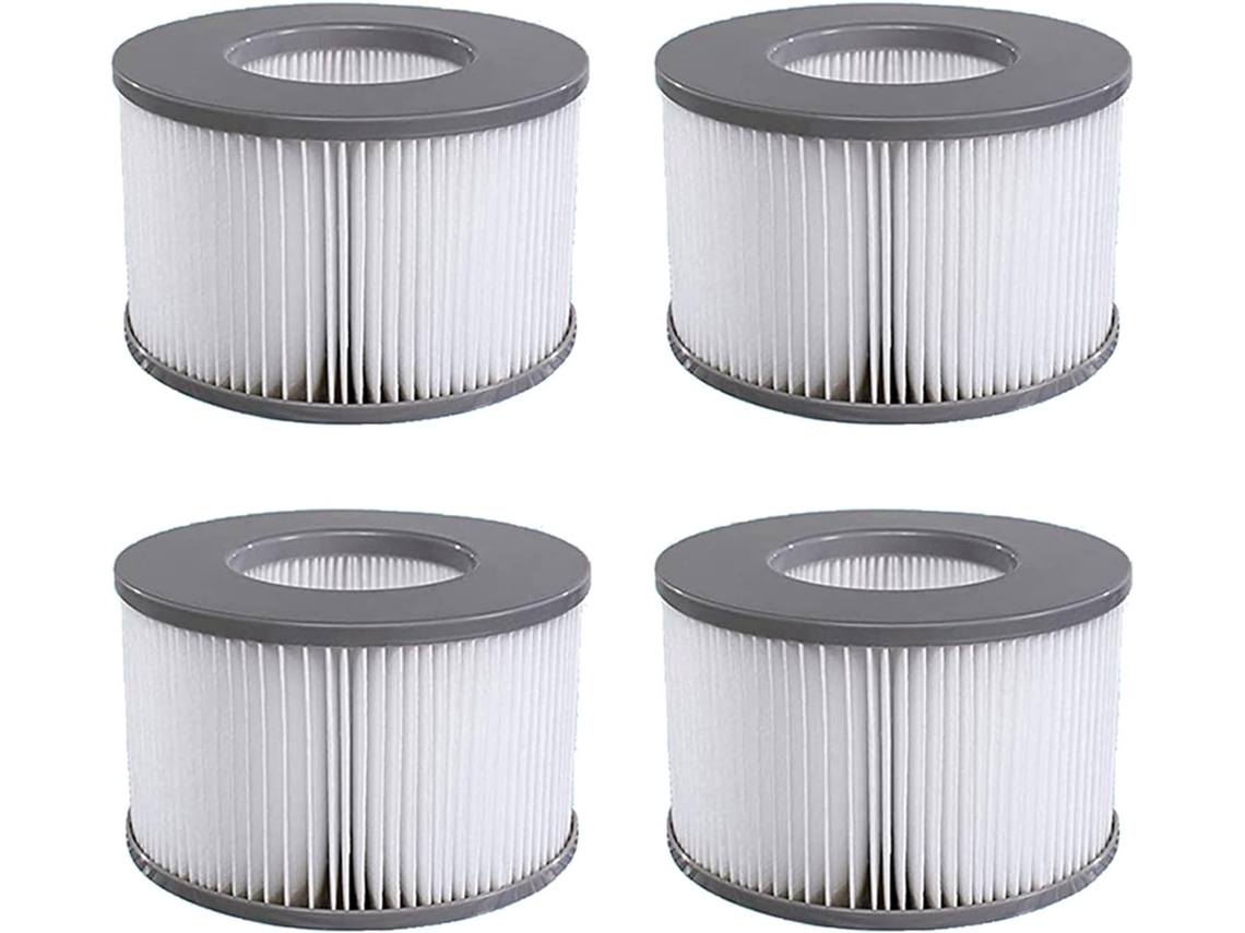 4 Peças de Cartucho de Filtro AQUAFORGE instalação simples manutenção de água limpa