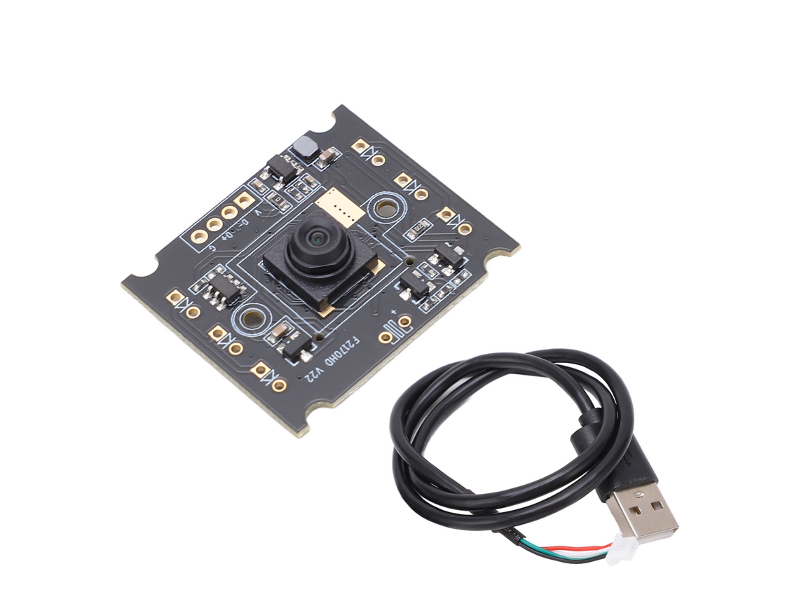 Módulo Câmera Usb Hd 2mp Ângulo 90 Graus Auto Foco Fixo Para Computador