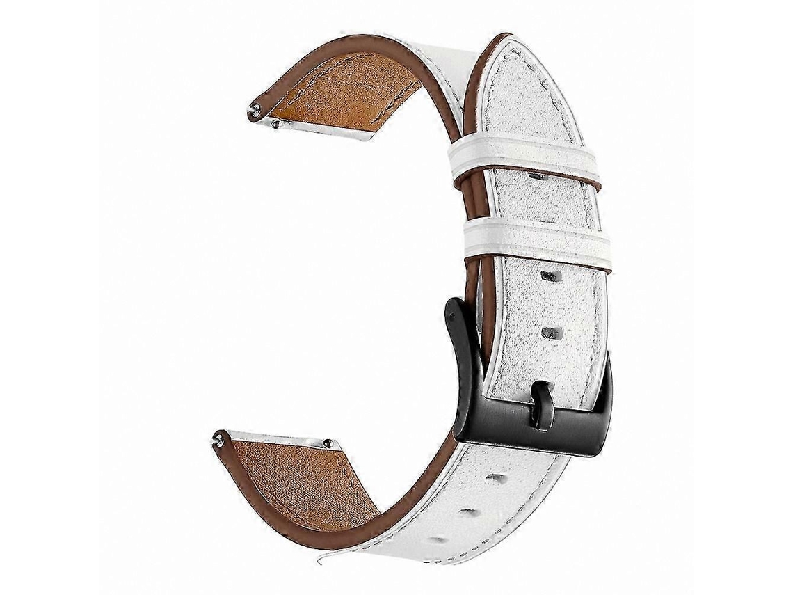 Pulseira de Couro para Smartwatches 46 Mm com Design Linha Costura GOKOCO