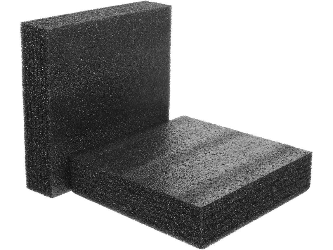 Inserção De 2 Peças Em Mousse Epe Noir, Panneau De Rembourrage