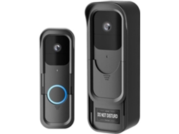 Suporte Campainha De Vídeo Com Luzes Intermitentes Primeira Geração, Suporte De Plástico Sem Furos, Mecanismo