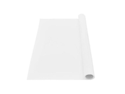 Manta De Silicone 100% Pura Tamanhos Xs-xl, Resistente Ao Calor, Anti-derrame E Versátil Para Cozinha, Bebê E Artesanato Translúcido Branco