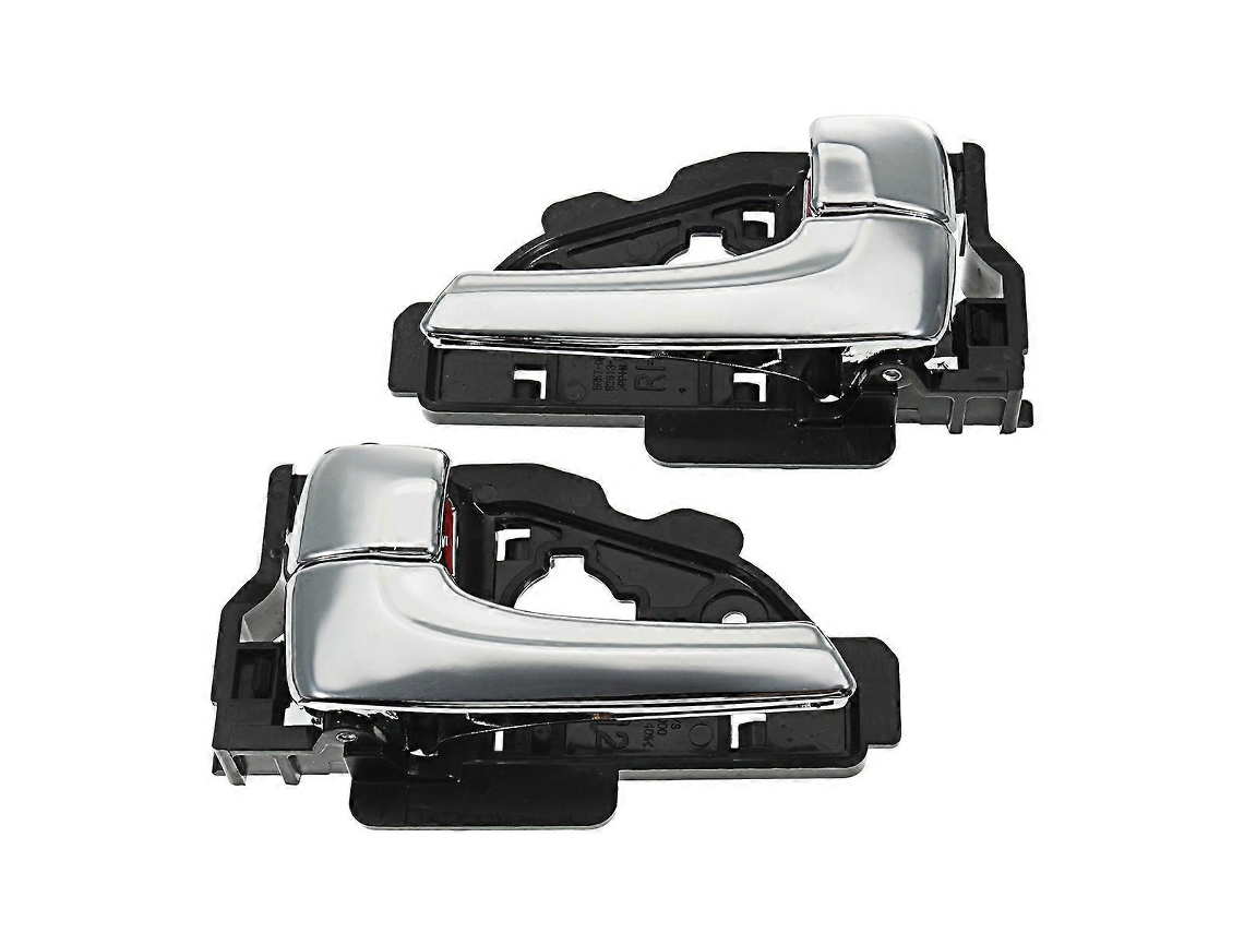 1 Par De Acabamentos Cromados Para Maçanetas Internas De Portas De Carro 82610-25010 82620-25010 Para Hyundai Tucson Ix35 2010-2015_yua