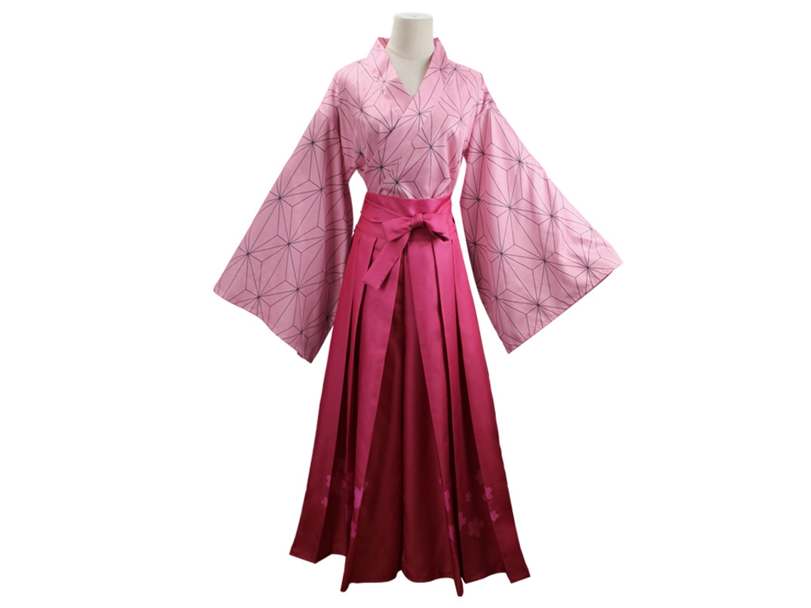 Demon Slayer Cos Nezuko Cosplay Quimono Ternoxxl