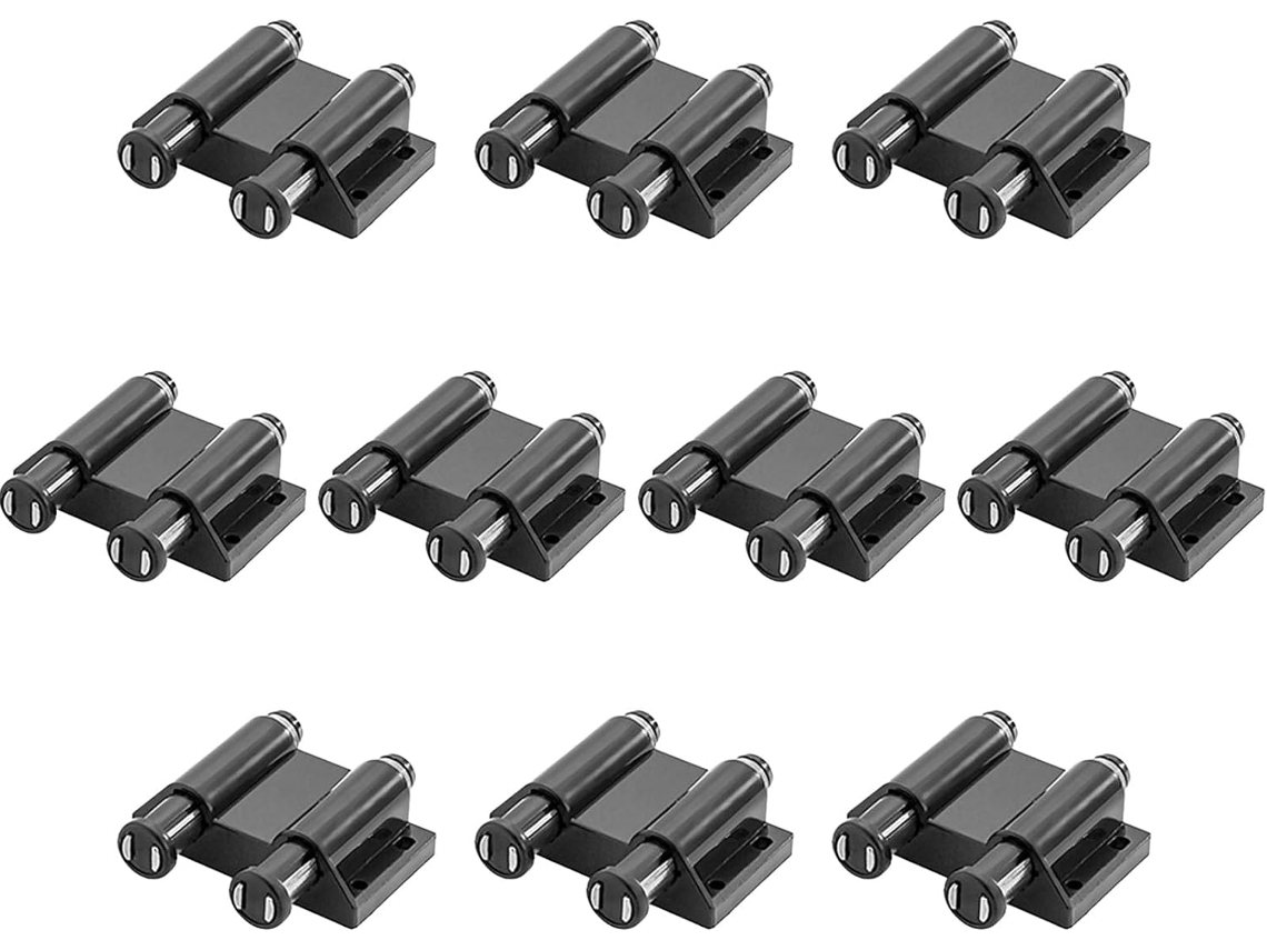 Conjunto De 10-fechos Porta Com Abertura Por Pressão Para Armário, Fácil Instalação, Para Cozinha E Banheiro, Com