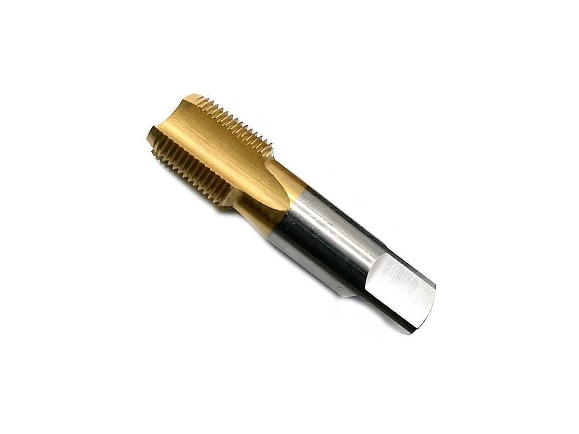 Macho De Rosca Cônico Npt 1/4 Em Aço Rápido Com Cobalto