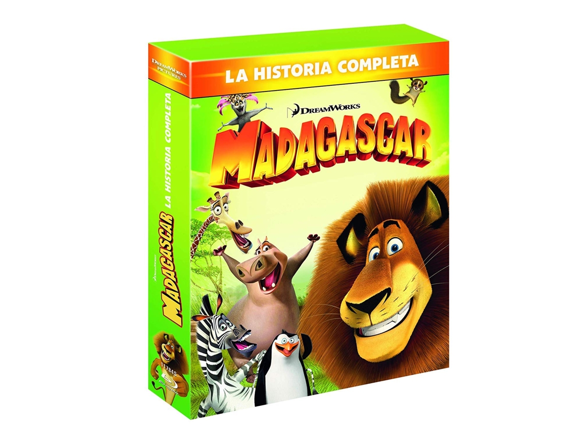 Madagascar 1 - 3 (Blu Ray)