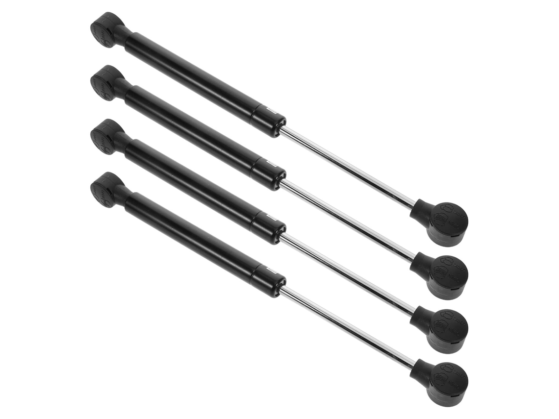 Conjunto De 4 Dobradiças A Gás Para Portas Armários, Com Amortecimento De Impacto, Leves E Em Aço Laminado A Frio