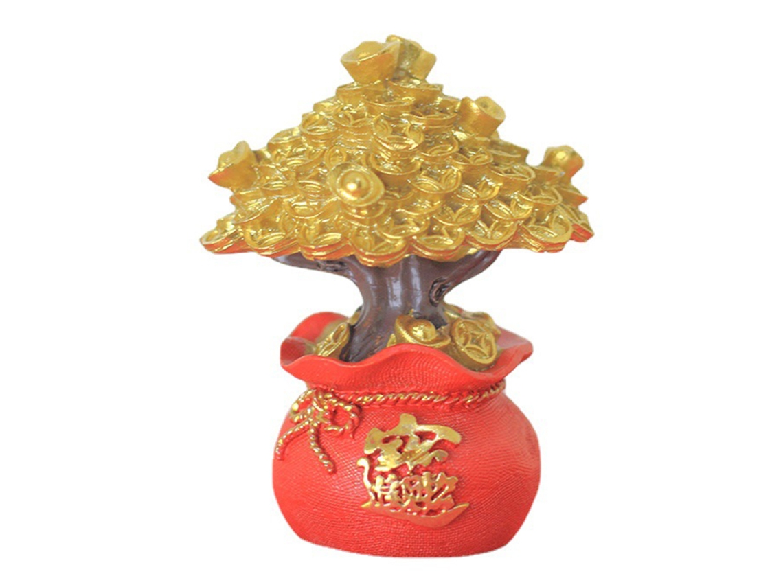 Laxiscreed Árvore De Moedas Bonsai Para Decoração De Escritório E Casa, Símbolo De Sorte E Prosperidade