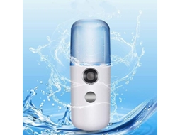 Vaporizador Facial Nano Iônico, Sauna Facial, Spray Facial com Névoa Fria, Portátil e Recarregável Via Usb