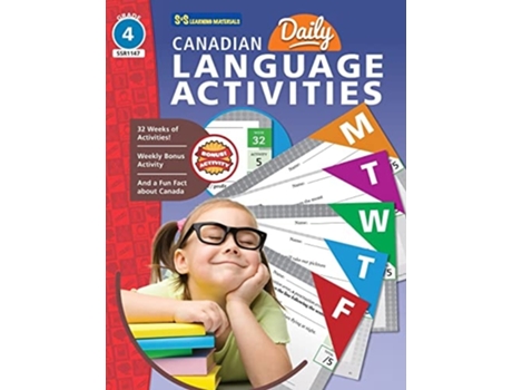 Livro Canadian Daily Language Activities Grade 4 De Eleanor M Summers (inglês)