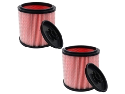 2 filtros HEPA para aspiradores de pó fino de 5 a 20 galões (19 a 76 litros), VCFF